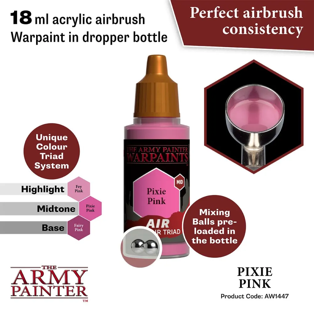 Warpaints Air Pixie Pink
