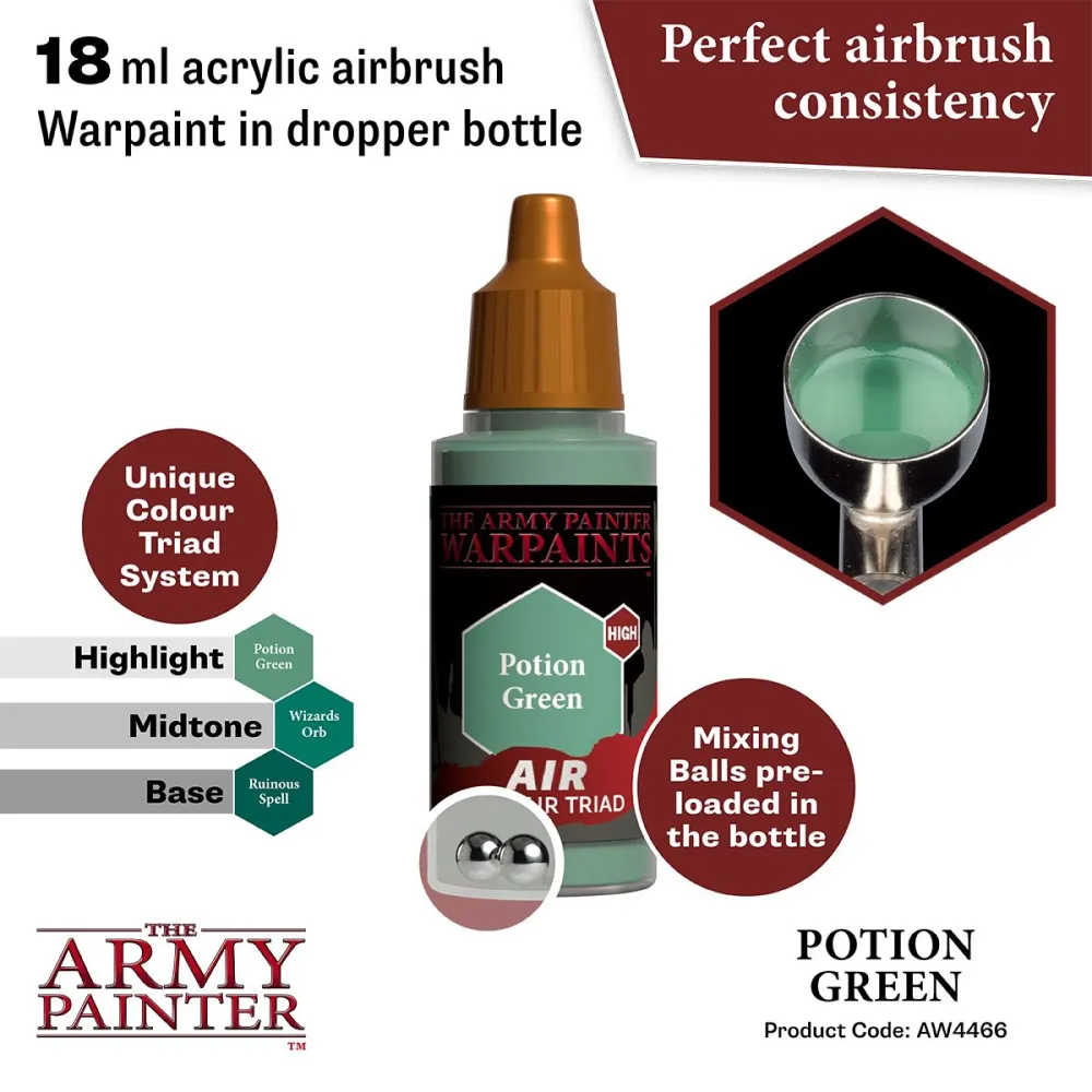 Warpaints Air Potion Green