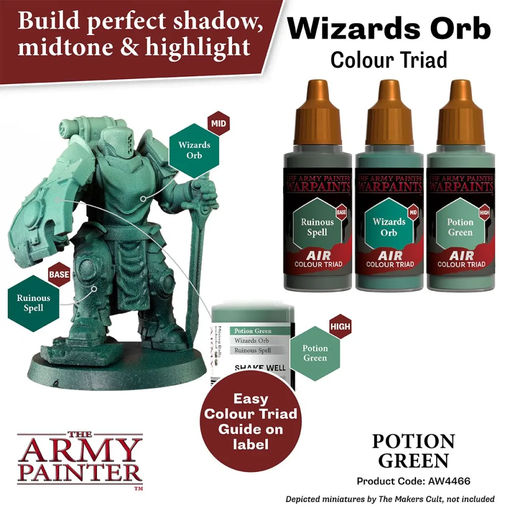 Warpaints Air Potion Green