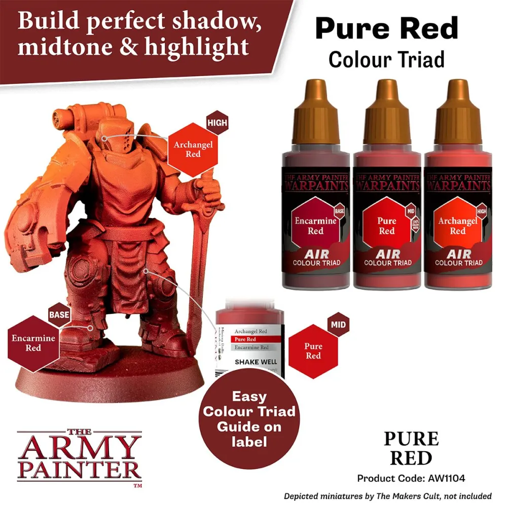 Warpaints Air Pure Red