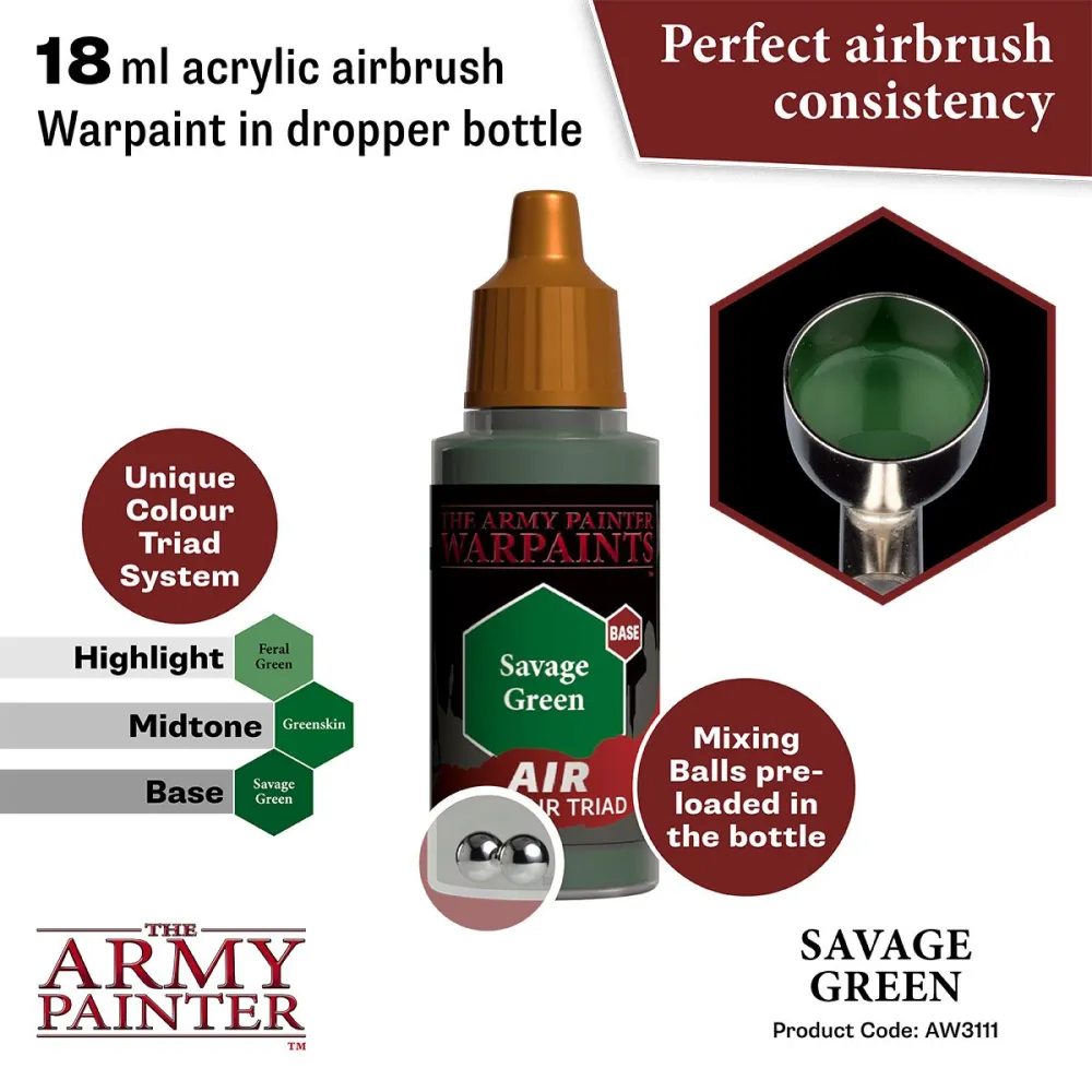 Warpaints Air Salvage Green