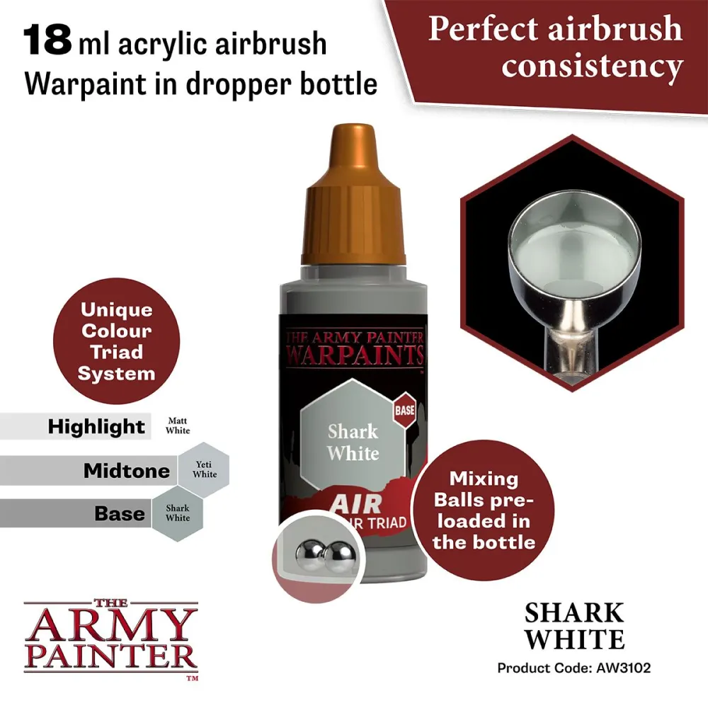 Warpaints Air Shark White