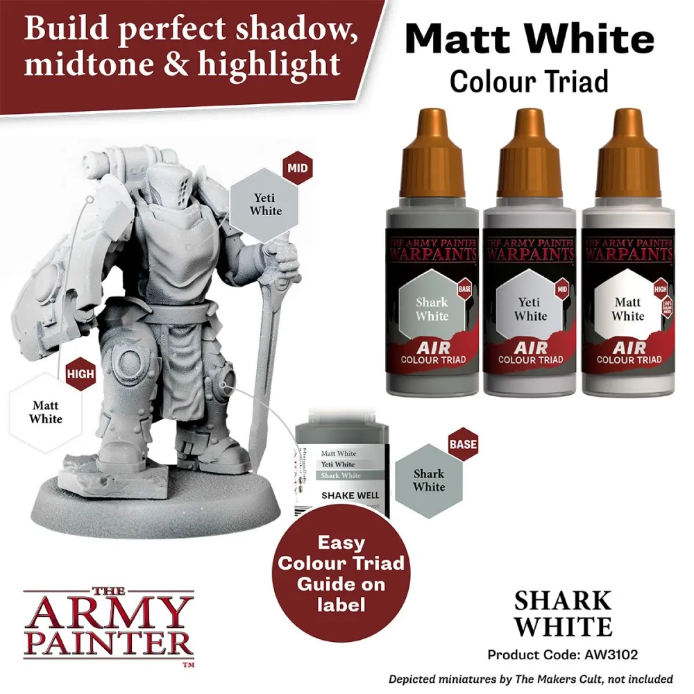 Warpaints Air Shark White