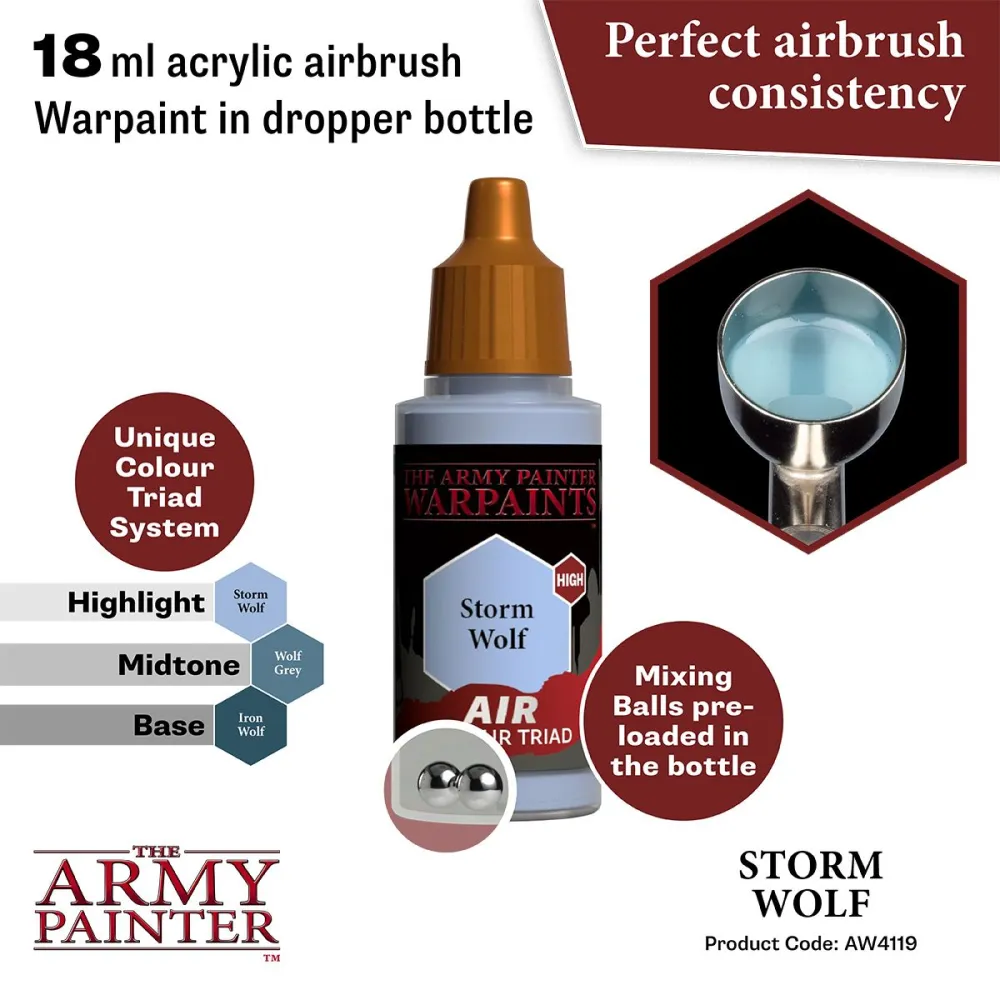Warpaints Air Storm Wolf