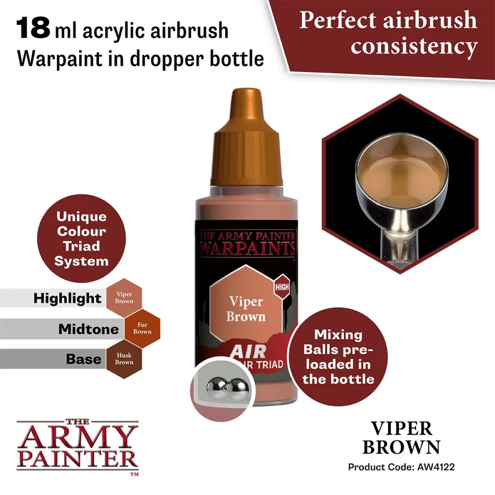 Warpaints Air Viper Brown