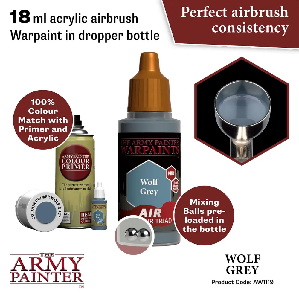 Warpaints Air Wolf Grey