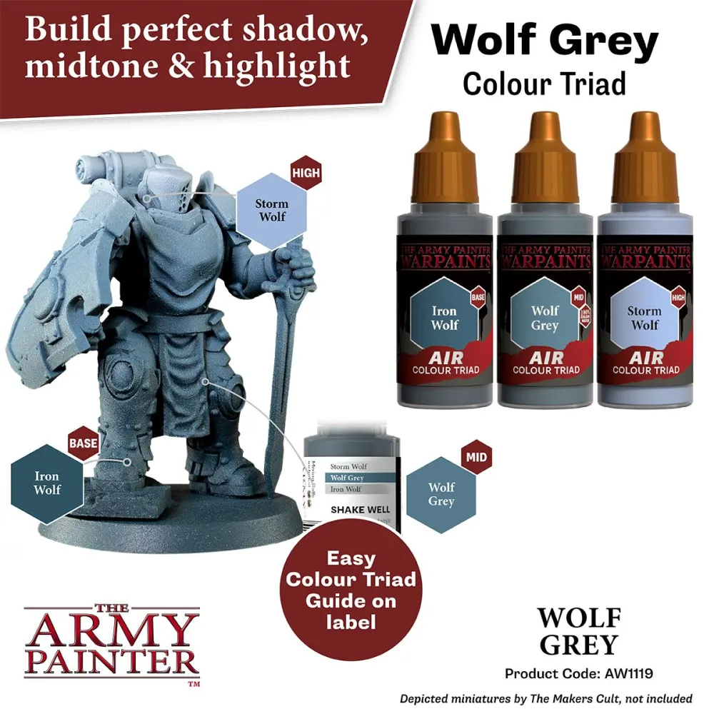 Warpaints Air Wolf Grey