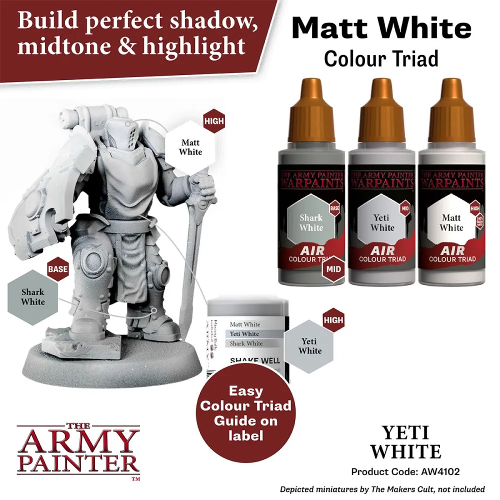 Warpaints Air Yeti White