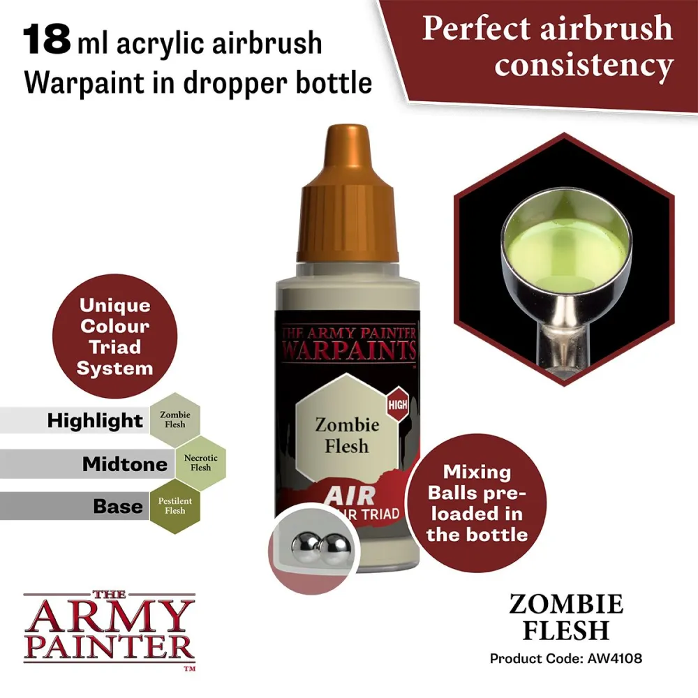 Warpaints Air Zombie Flesh