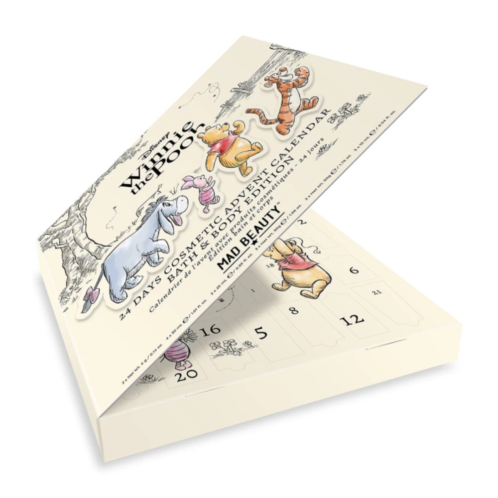 Winnie Puuh Adventskalender mit Kosmetik (24 Geschenke)