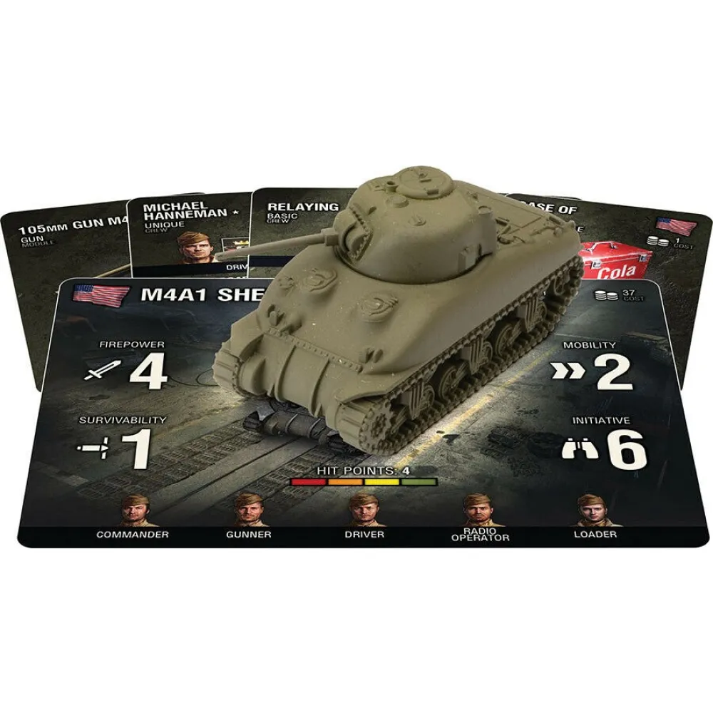 World of Tanks Miniatures Game: American Sherman M4A1