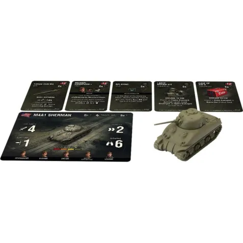 World of Tanks Miniatures Game: American Sherman M4A1