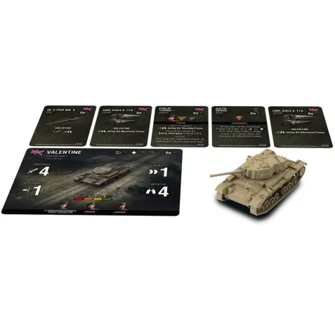 World of Tanks Miniatures Game: British Valentine