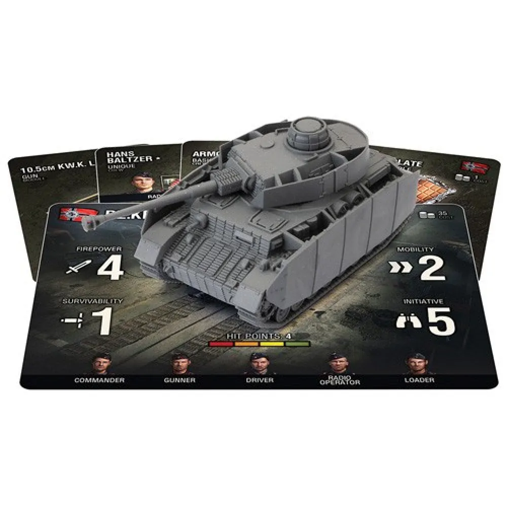 World of Tanks Miniatures Game: German Panzer IV H