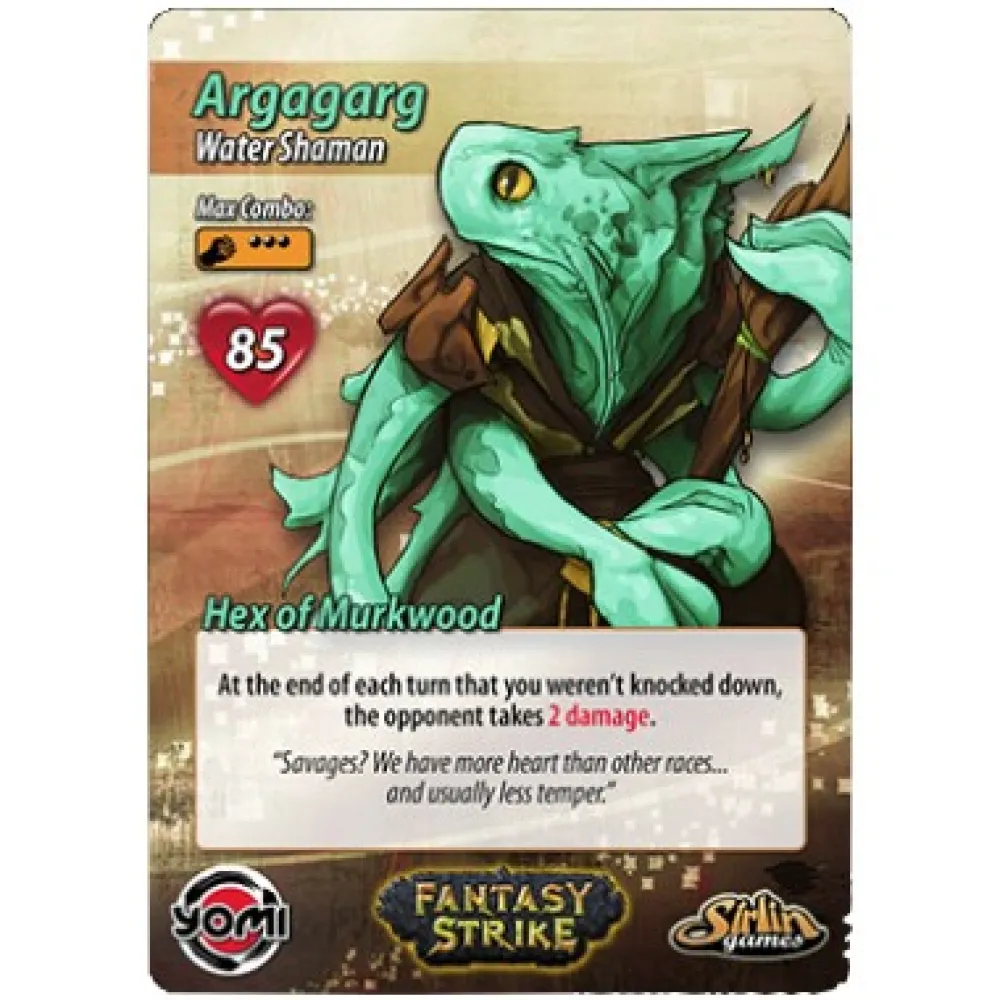 Yomi: Argagarg Deck