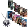 Zaklínač komiks - komplet 14 knih s vlčím amuletem