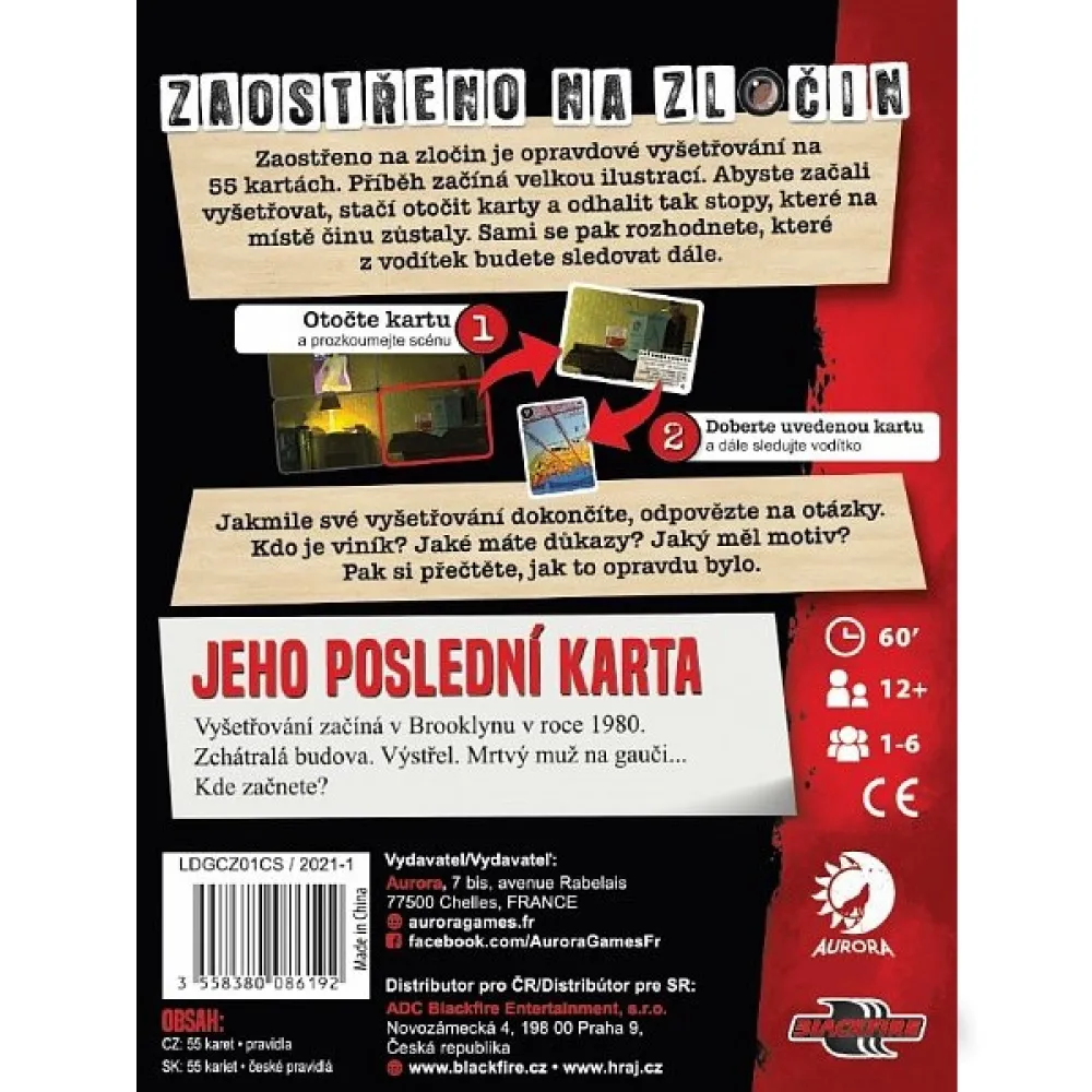 Zaostřeno na zločin - Jeho poslední karta
