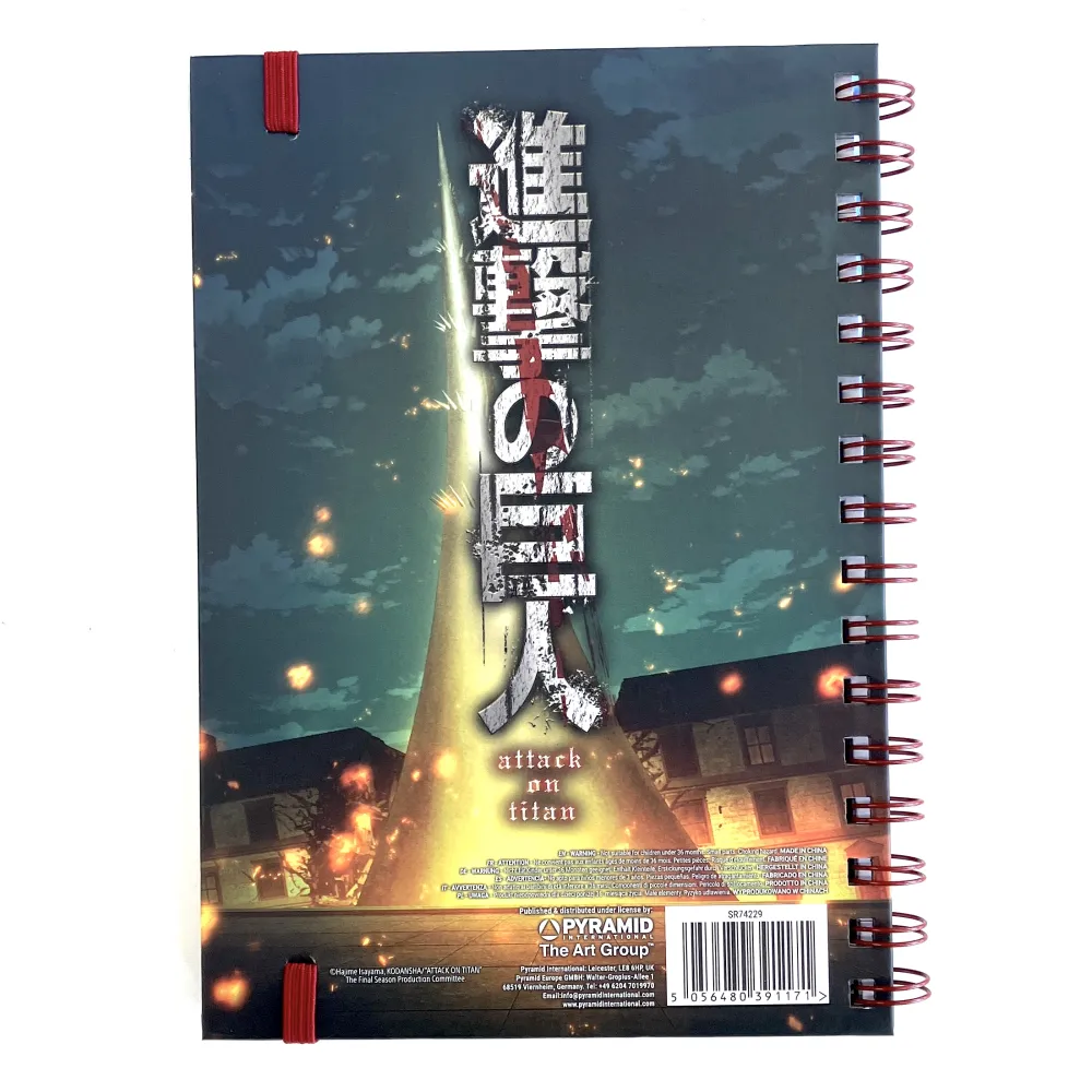 Attack on Titan S4 Notebook