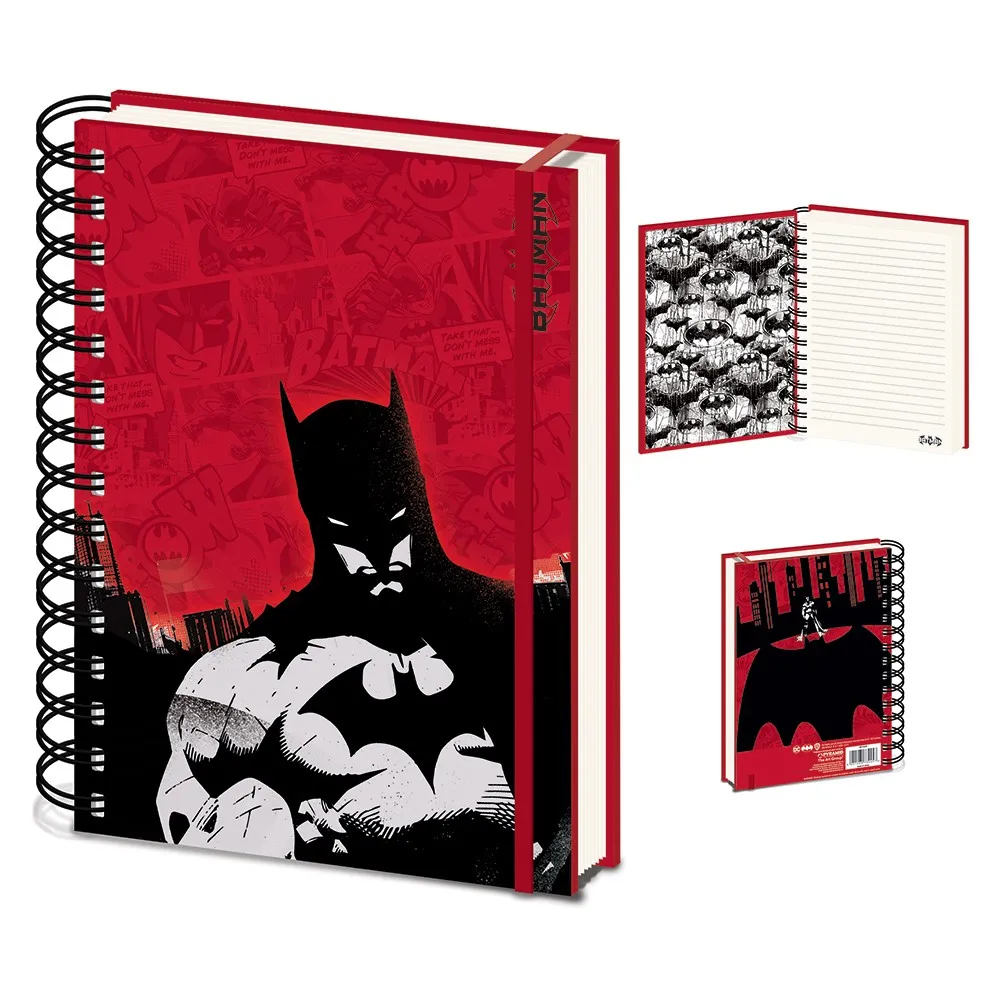 Zápisník Batman - červený