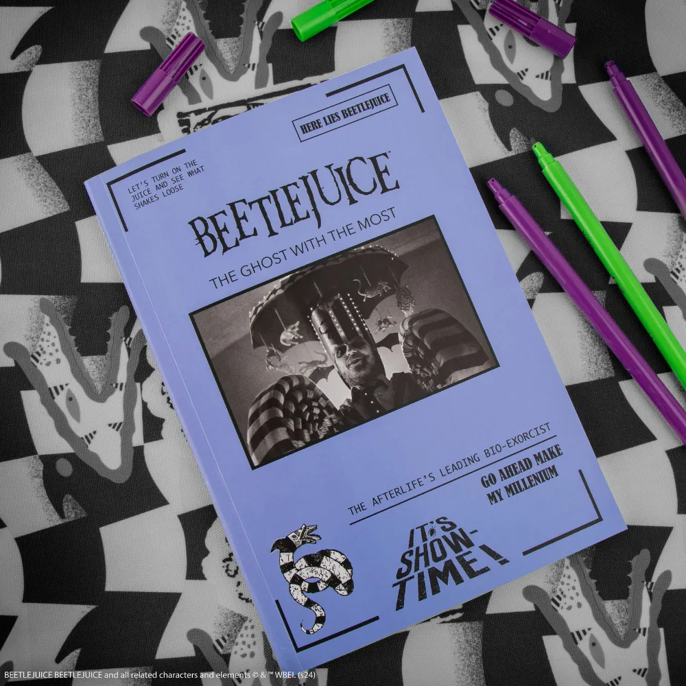 Beetlejuice Notebook - It's Show Time