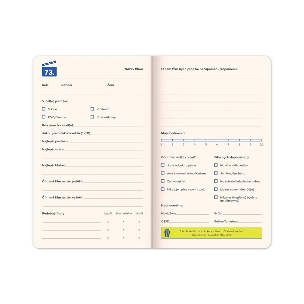 Movie Buff's Notebook