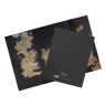 Notizbuch Game of Thrones - Westeros, mit Karte