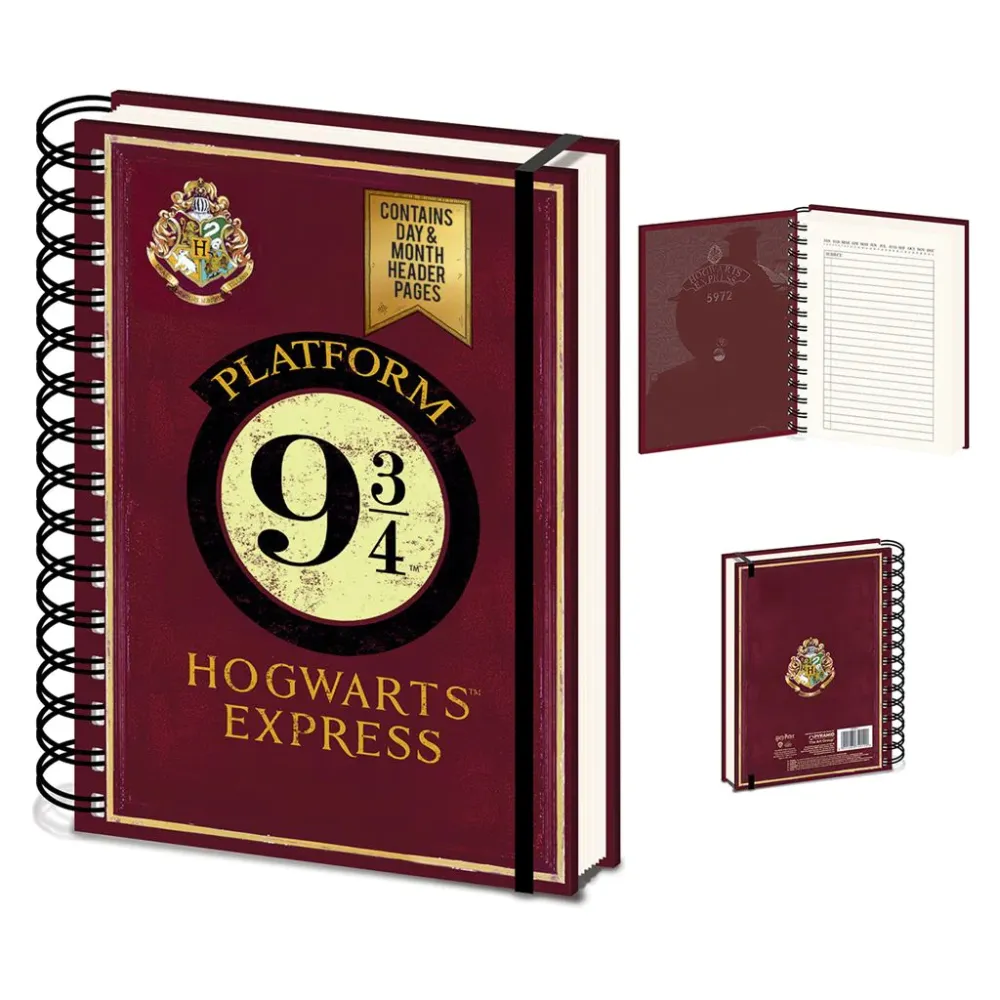 Harry Potter Notebook - Platform 9 3/4