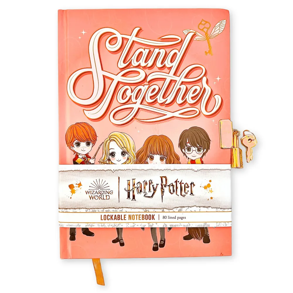 Harry Potter Notebook - Stand Together with Lock