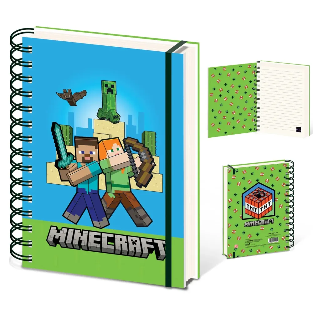 Minecraft Notebook - Characters