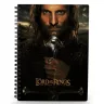 The Lord of the Rings Notebook - Aragorn 3D