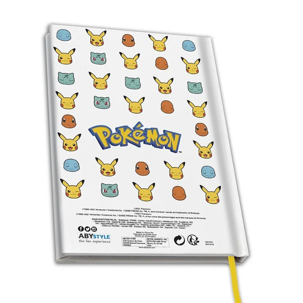 Pokémon Notebook - Starters