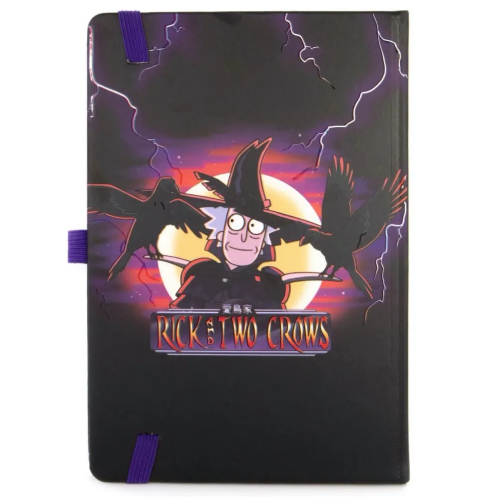 Zápisník Rick and Morty - 2 Crows - poškodené