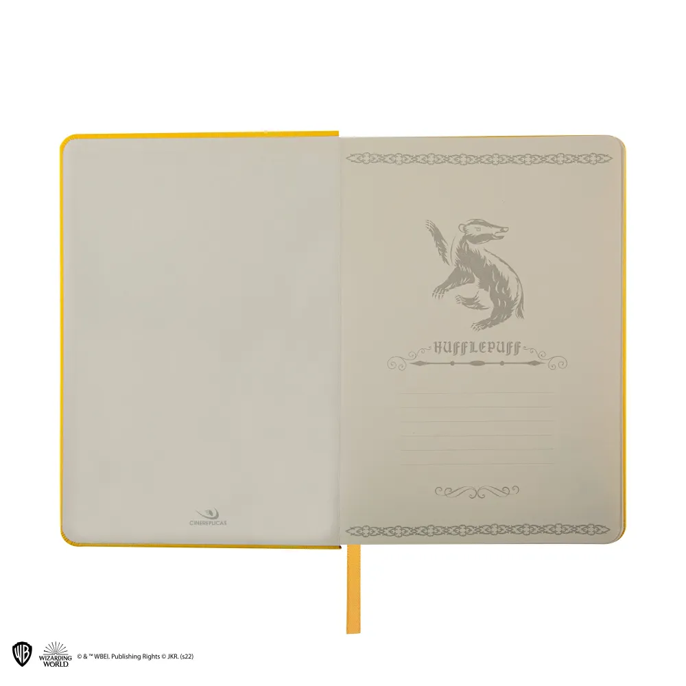 Harry Potter Notizbuch mit Kugelschreiber - Hufflepuff