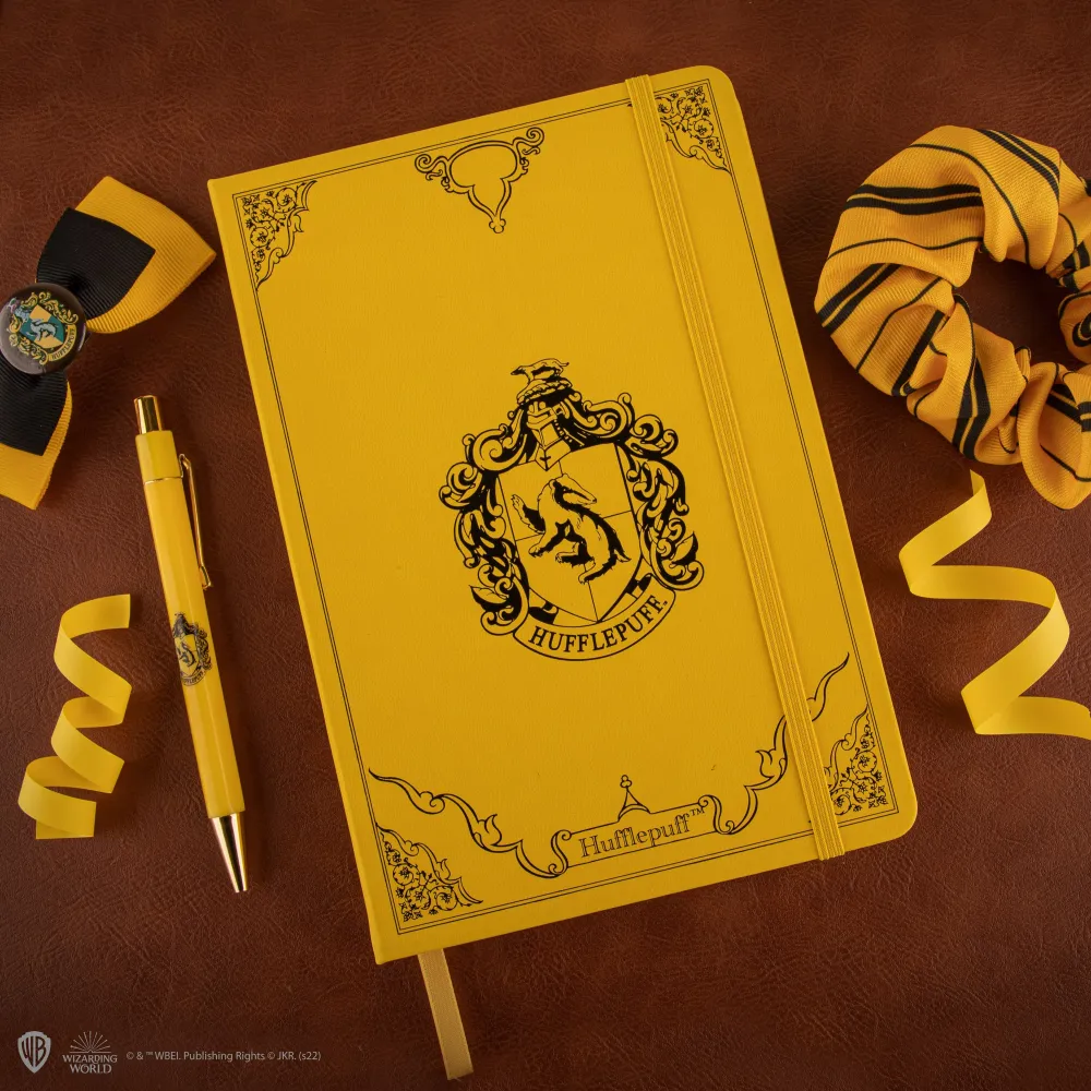 Harry Potter Notizbuch mit Kugelschreiber - Hufflepuff