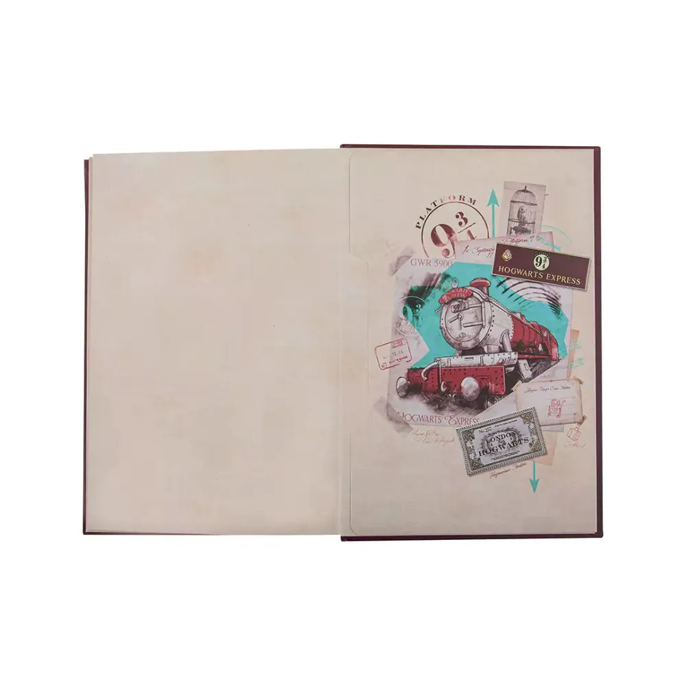 Harry Potter Notebook with Bookmark - Platform 9 3/4