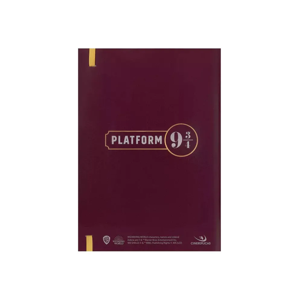 Harry Potter Notebook with Bookmark - Platform 9 3/4