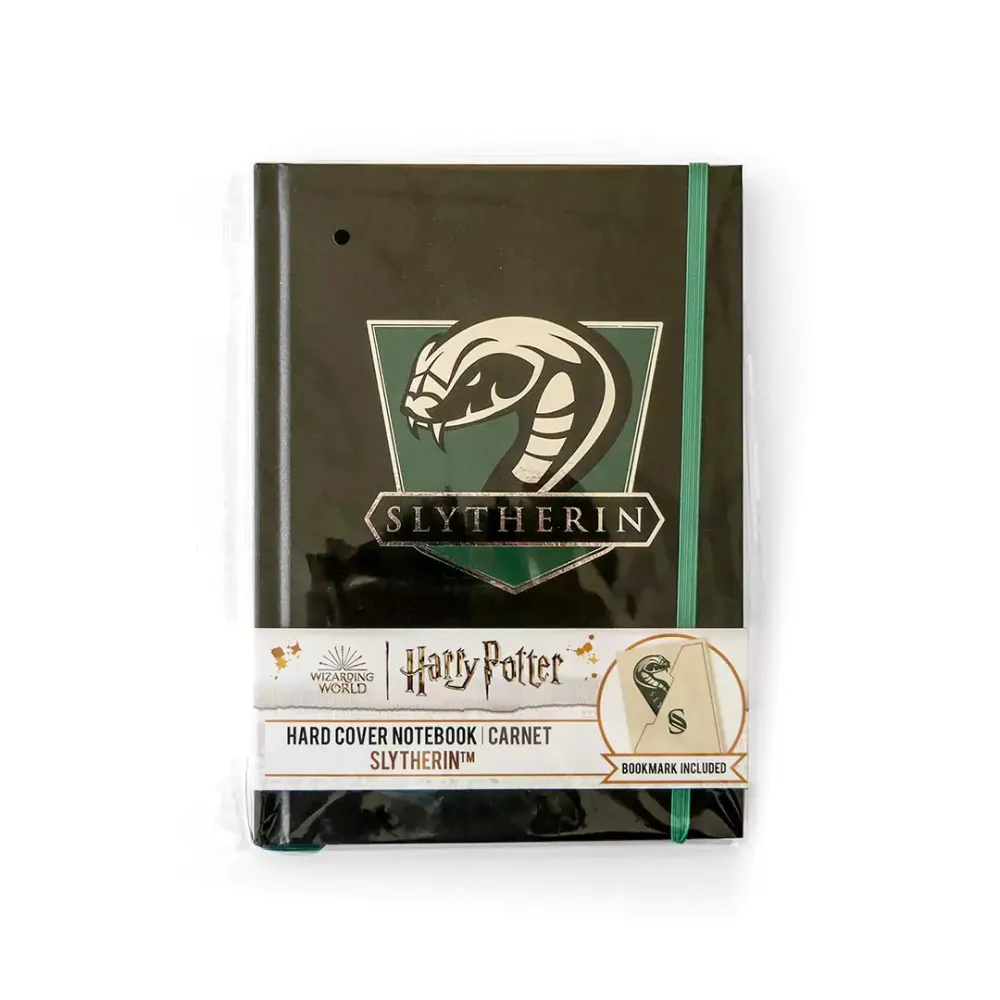 Zápisník so záložkou Harry Potter - Slizolin