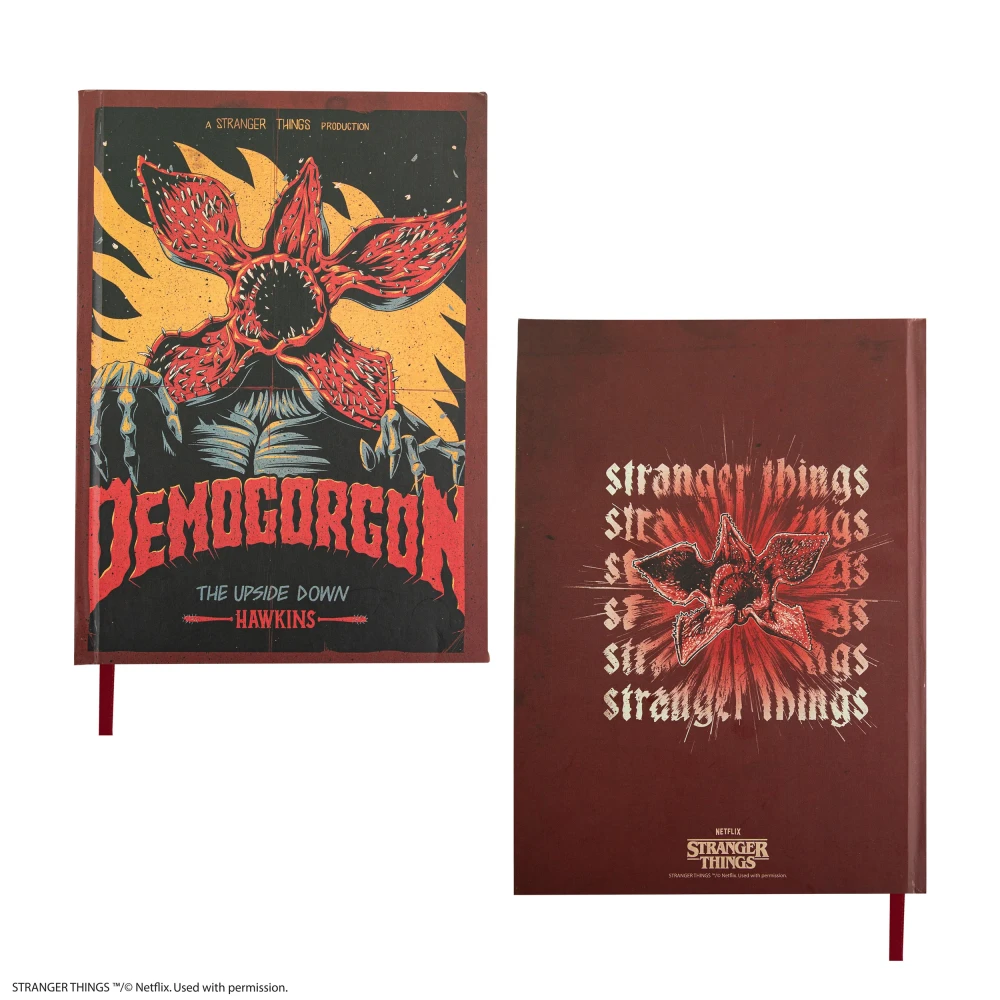 Stranger Things Notizbuch - Demogorgon
