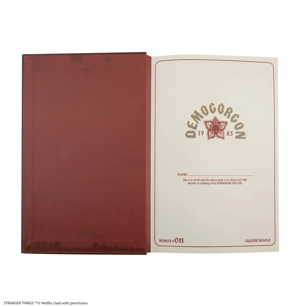 Stranger Things Notizbuch - Demogorgon