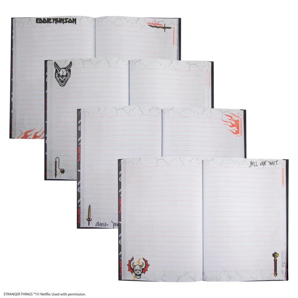 Stranger Things Notizbuch - Hellfire Club