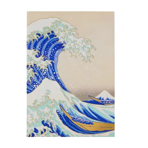 Notizbuch Die große Welle vor Kanagawa