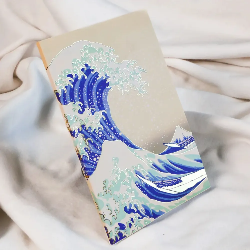 Notizbuch Die große Welle vor Kanagawa