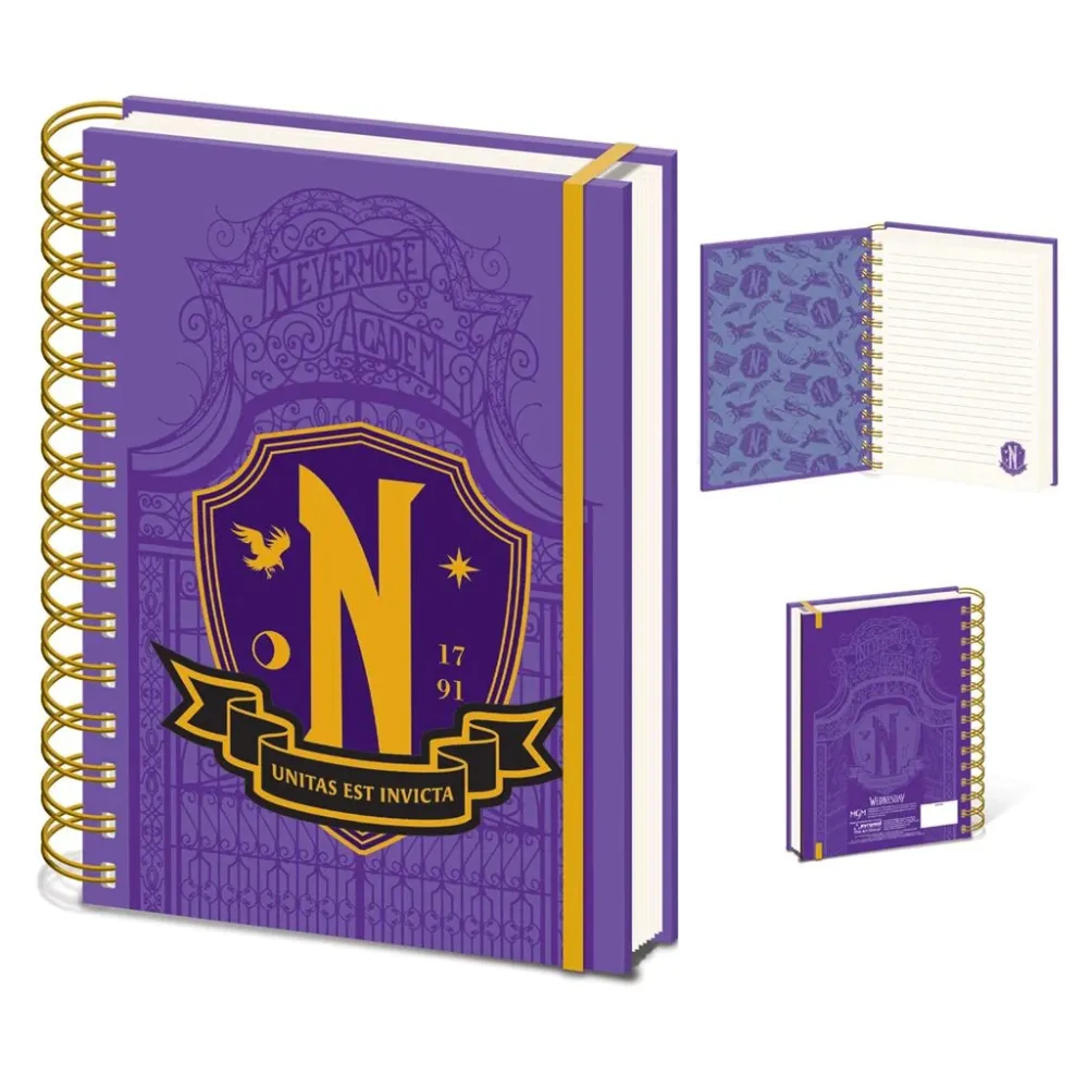 Wednesday Notebook - Nevermore Shield