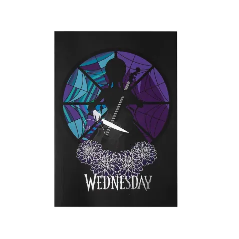 Wednesday Notizbuch mit Cello