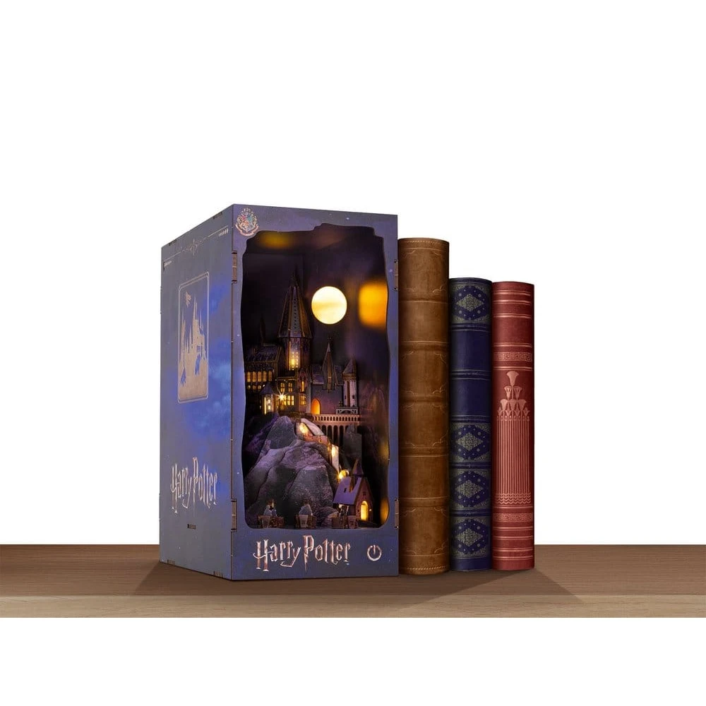 Harry Potter 3D puzzle - Rokfort s LED osvetlením, 171 dielikov