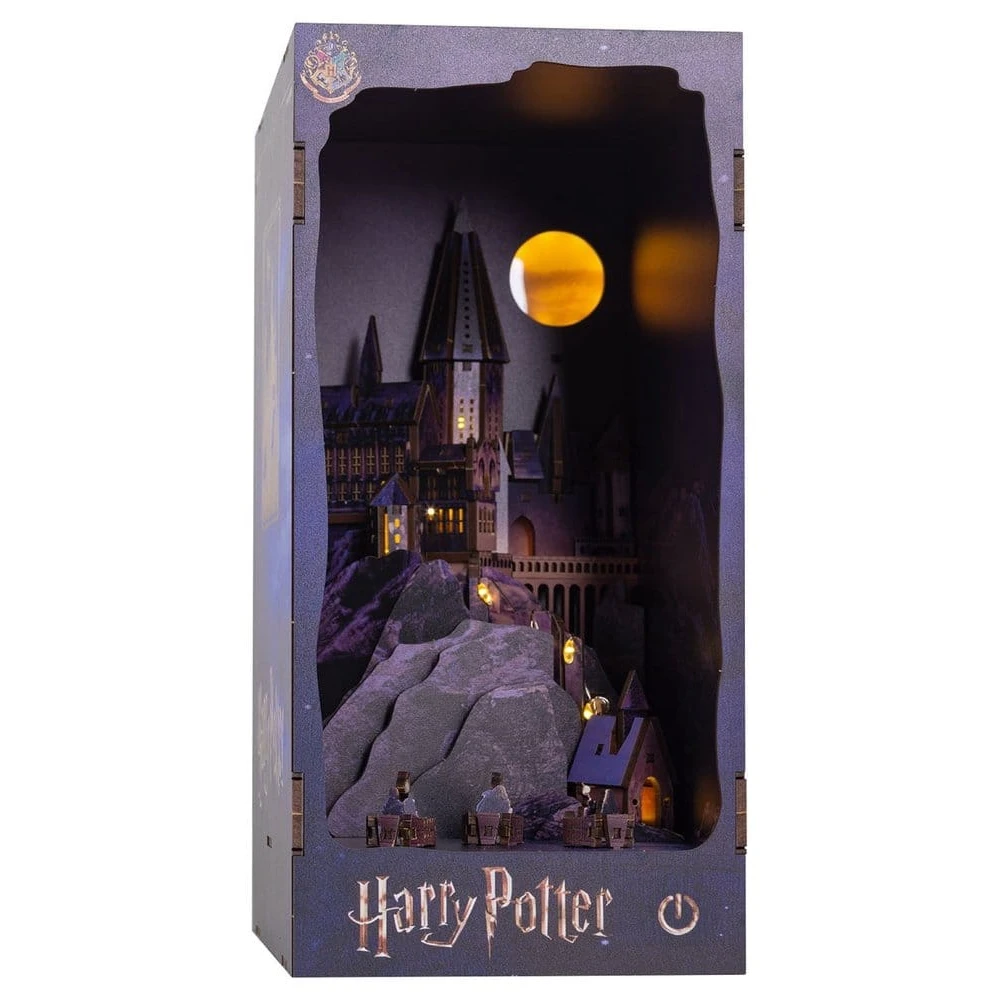 Harry Potter 3D puzzle - Rokfort s LED osvetlením, 171 dielikov