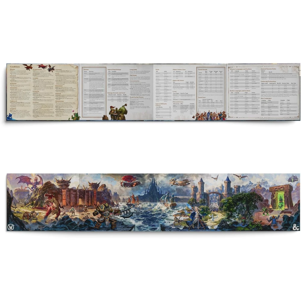 Dungeons & Dragons Sichtschirm: World of Warcraft - Dungeon Master's Screen