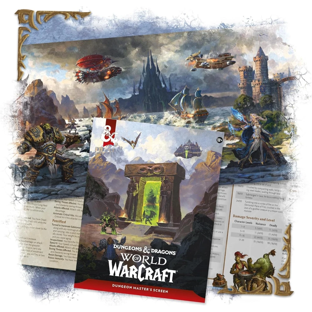 Dungeons & Dragons Sichtschirm: World of Warcraft - Dungeon Master's Screen