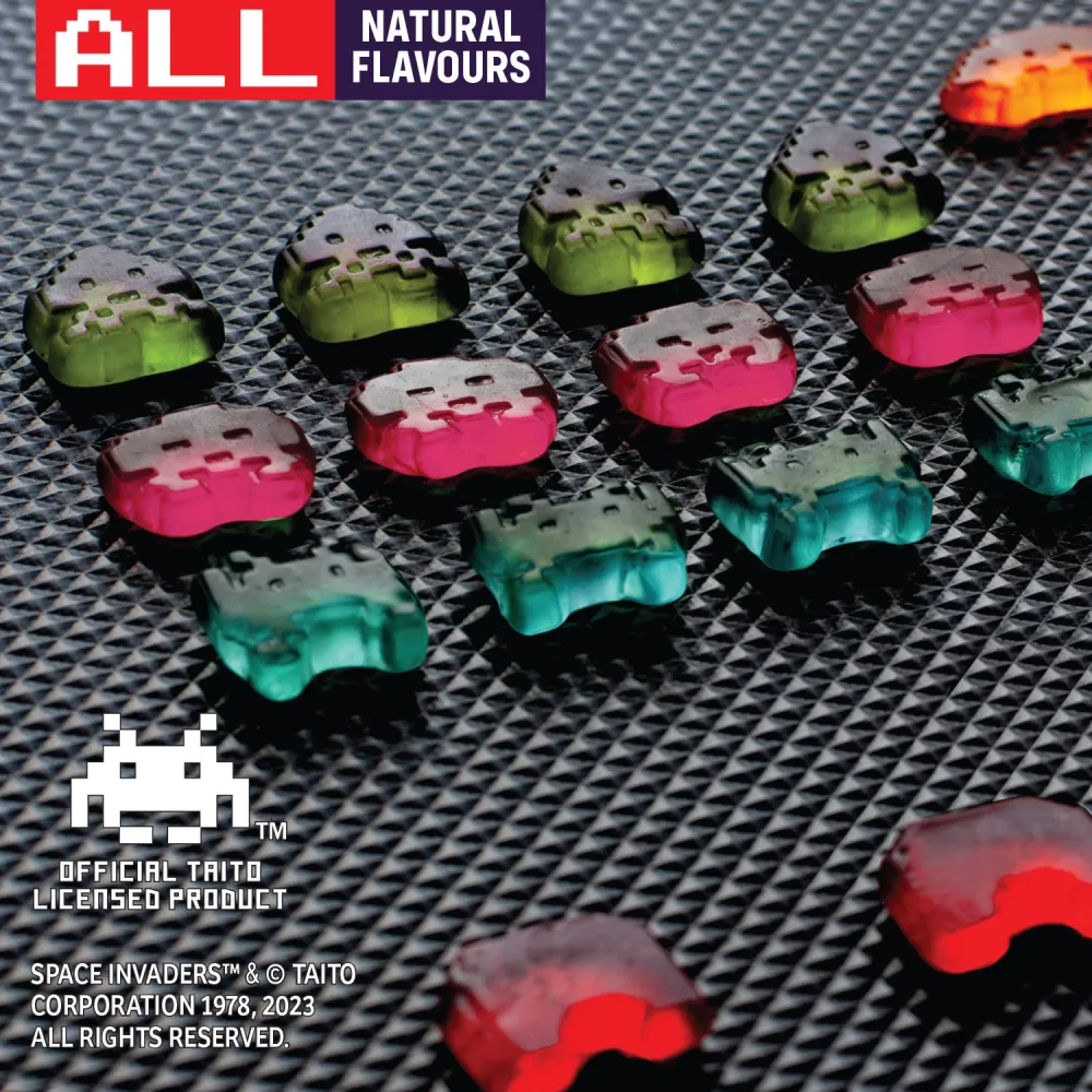 Space Invaders Weingummi Geschenkpackung, 250 g