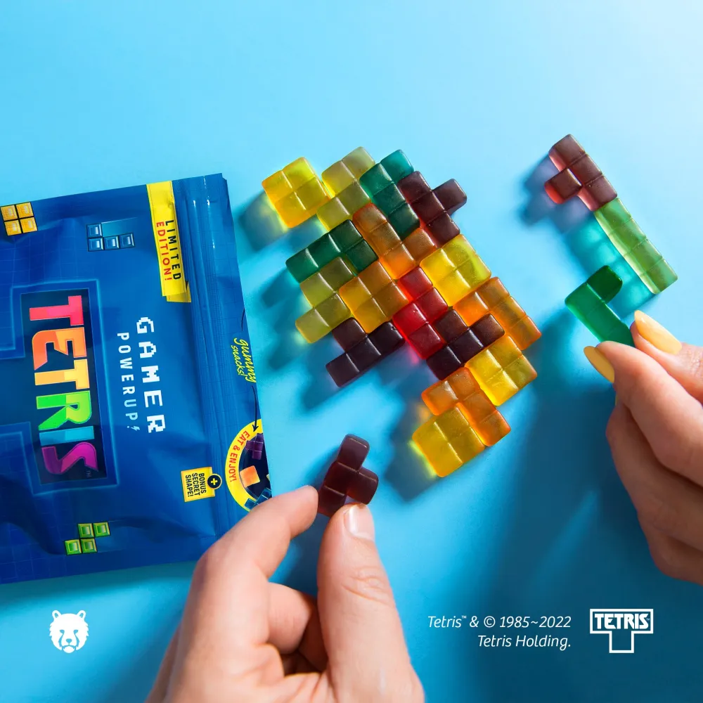 Tetris Fruchtgummis, 125 g